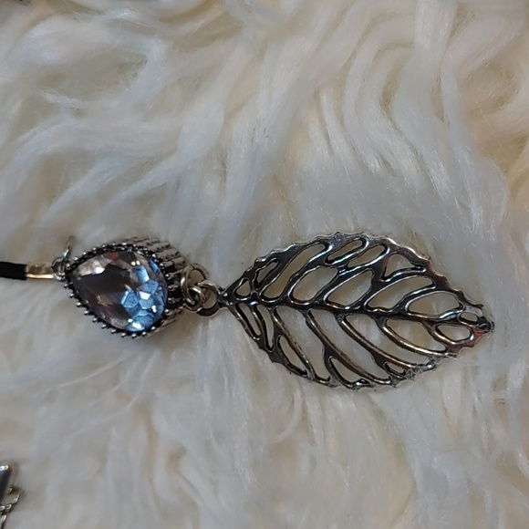 JACQUELINE KENT Leather Cord Stayememt Necklace - Picture 5 of 12